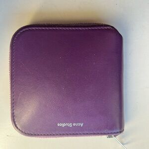 Acne Studios Purple Wallet